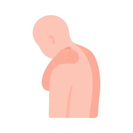 어깨 등 결림